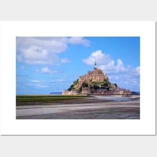 Mont St Michel, France Posters and Art